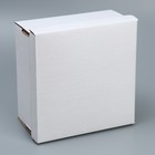 Коробка подарочная складная, упаковка, «Белая», 30?28.5?15 см (комплект 2 шт) - фото 59786455