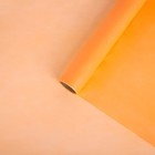 Плёнка для цветов упаковочная тишью влагостойкая «Персик», 0.6 x 8 м, 30мкм - фото 4039239