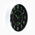 Часы настенные интерьерные «Ходики», светящиеся, дискретный ход, 24.5×24.5 см, от батарейки 1хАА - Фото 3