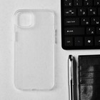 Чехол Hoco для телефона iPhone 14 Plus, TPU, усиленное окно под камеру, прозрачный - Фото 3