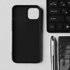 Чехол Hoco для телефона iPhone 14, TPU, усиленное окно под камеру, чёрный - Фото 2