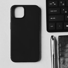 Чехол Hoco для телефона iPhone 14, TPU, усиленное окно под камеру, чёрный - Фото 3