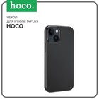 Чехол Hoco для телефона iPhone 14 Plus, TPU, усиленное окно под камеру, чёрный - фото 2813544