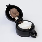 Крышка для термоса, на объём 350 и 500 мл, пластик, силикон, чёрная - Фото 2