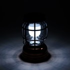 Фонарь кемпинговый аккумуляторный, 700 мАч, LED, SMD, 2 режима, солнечная батарея, от сети - Фото 4