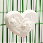 Минеральный камень для птиц, сердце, 60 г (комплект 2 шт) - фото 40675039