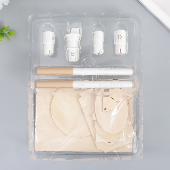 ЕОНК - Кит-набор для выжигания по дереву Singe Quill (24 элемента ...