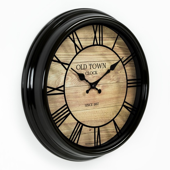 Часы настенные, серия: Классика, d-31 см, плавный ход - фото 1906152906