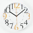 Часы настенные, серия: Интерьер "Эдит" d=30.5 см, белые - фото 10161709