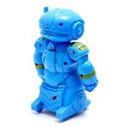 Робот музыкальный звук, свет, ездит, цвет МИКС, в пакете - фото 24441061