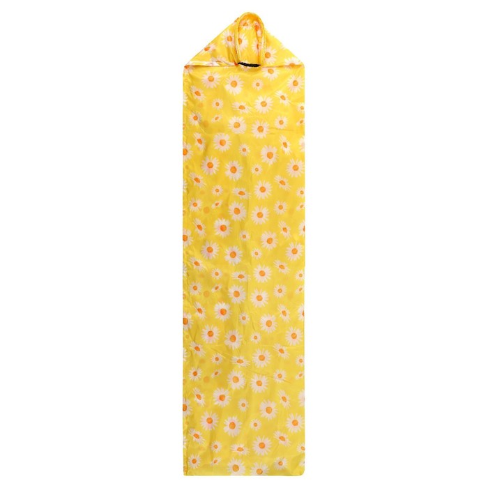Надувной мешок для отдыха «Ромашки» 220х80х65 см, желтый - фото 1884061608