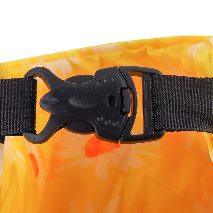 Надувной мешок для отдыха «Ромашки» 220х80х65 см, желтый - фото 1884061611