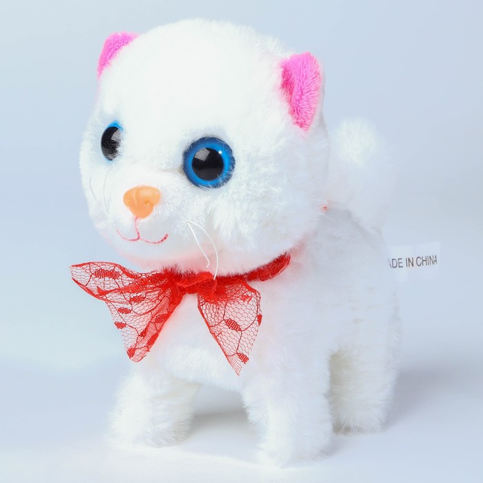 Интерактивная игрушка «Любимый питомец: Кошечка Мари», звук, ходит, Disney, цвет белый - фото 1907600367