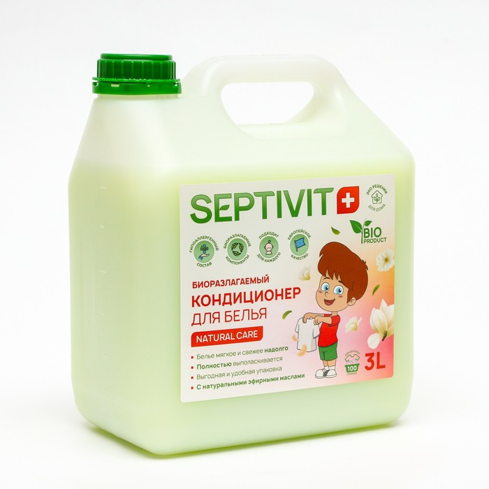 Кондиционер SEPTIVIT "Забота Природы", 3 л - Фото 1