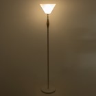 Торшер "Князь" 1х15Вт Е27 МОДЕЛЬ: BR 01030 белый/прозрачный 9095833