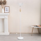 Торшер "Князь" 1х15Вт Е27 МОДЕЛЬ: BR 01030 белый/прозрачный 9095833