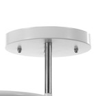 Люстра «Лилия» BR 00257, 2×15 Вт, Е27, бело-чёрная  (артикул 9095920)  большой выбор товаров оптом и в розницу по низким ценам с доставкой