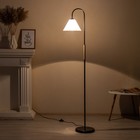 Торшер "Арбат" 1х15Вт Е27 МОДЕЛЬ: BR 01022 черный/прозрачный - фото 21948386