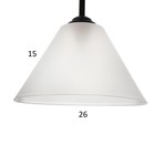 Торшер "Арбат" 1х15Вт Е27 МОДЕЛЬ: BR 01022 черный/прозрачный - фото 21948381