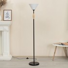 Торшер "Князь" 1х15Вт Е27 МОДЕЛЬ: BR 01033 черный/белый 9095836