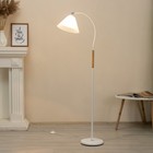 Торшер «Капитан» 1×15 Вт Е27 МОДЕЛЬ: BR=01047 белый/прозрачный - фото 21948588