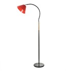 Торшер "Капитан" 1х15Вт Е27 МОДЕЛЬ: BR 01048 черный/красный 9095851