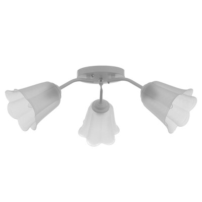 Люстра «Онлайн» 3×15 Вт Е27 МОДЕЛЬ: BR=00204 белый/прозрачный