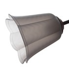 Люстра "Онлайн" (цветок) 5х15Вт Е27 МОДЕЛЬ: BR 00226 венге/черный - фото 42632823