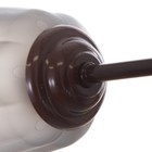 Люстра "Онлайн" (цветок) 5х15Вт Е27 МОДЕЛЬ: BR 00226 венге/черный - фото 42632824