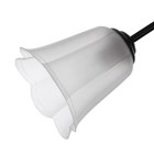 Люстра "Онлайн" (цветок) 3х15Вт Е27 МОДЕЛЬ: BR 00235 черный/прозрачный - фото 21948777