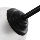 Люстра "Онлайн" (цветок) 3х15Вт Е27 МОДЕЛЬ: BR 00235 черный/прозрачный - фото 21948778