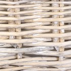 Набор плетеных корзин, 3 шт 45х37х15/40, 37х31х13/35, 32х25х11х30 см, серый, ива - фото 24524186