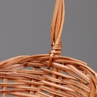 Корзин плетёная для хранения Fot, ива, бежевая, набор 3 шт. - Фото 4