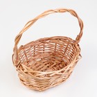 Корзин плетёная для хранения Fot, ива, бежевая, набор 3 шт. - Фото 5