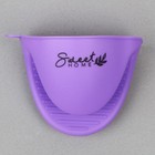 Прихватка для горячего «Прованс», силикон, 11×8.3 см, фиолетовая - Фото 3