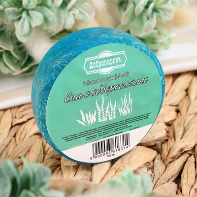 Мыло массажное с люффой «Спа с водорослями» 100 г «Добропаровъ»
