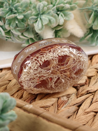 Мыло косметическое Добропаровъ с люффой «массажное» кофе, 100 г