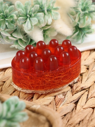 Мыло косметическое Добропаровъ с люффой «массажное» кофе, 100 г
