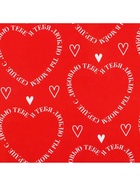 Бумага упаковочная глянцевая двухсторонняя «Для тебя», 70?100 см (комплект 10 шт) - фото 26442832