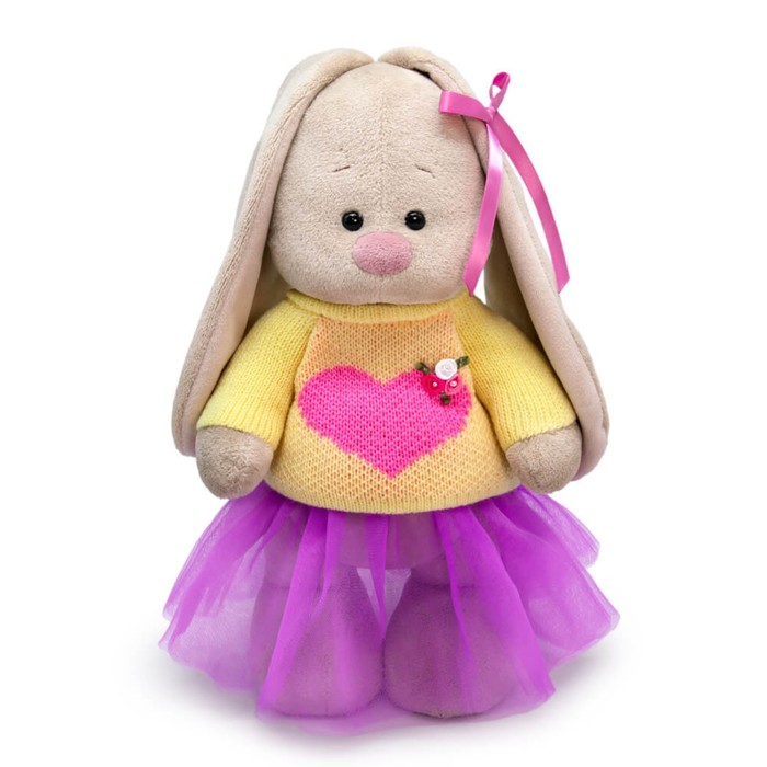Мягкая игрушка «Зайка Ми в свитере с сердцем», 32 см - фото 1907601346