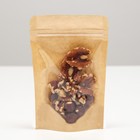 Пакет Zip-lock Крафт с прозрачной стенкой 10×13 + 2 см - Фото 1