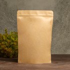 Пакет Zip-lock Крафт с прозрачной стенкой 18×26 + 4 см - Фото 2