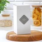 Банка стеклянная для хранения сыпучих продуктов Magistro Village, 900 мл, 9×19 см, с деревянной крышкой - Фото 4