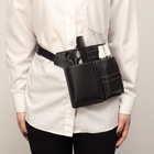 Сумка для мастера, 28×19.5 см, 2 кармана, 1 отдел, чёрная - Фото 3