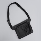 Сумка для мастера, 28×19.5 см, 2 кармана, 1 отдел, чёрная - Фото 5