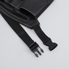 Сумка для мастера, 28 × 19,5 см, 2 кармана, 1 отдел, цвет чёрный - Фото 9