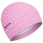 Шапочка для плавания взрослая ONLYTOP, тканевая, обхват 54-60 см - Фото 3