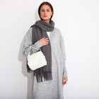 Сумка женская на молнии, цвет белый - Фото 7