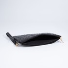 Сумка-клатч на молнии, цвет чёрный - фото 21949998