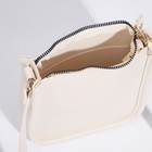 Сумка кросс-боди на молнии, цвет белый - фото 805178964